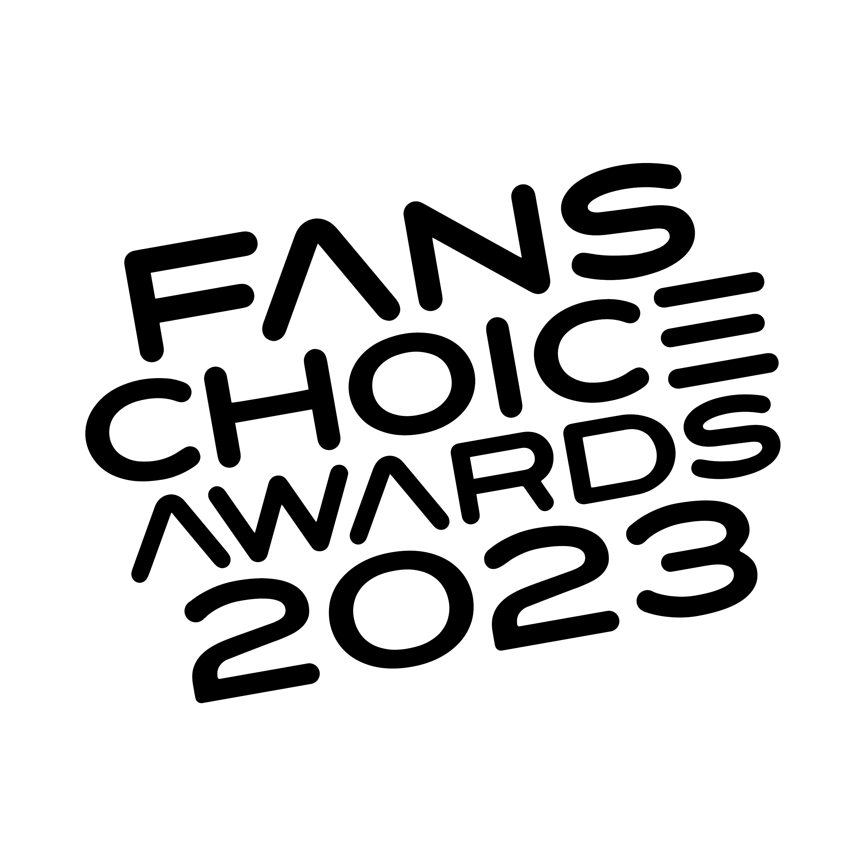 Logotipo FANS CHOICE AWARDS® Los Premios de los Fans